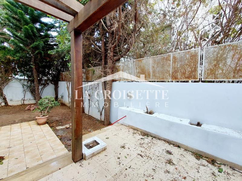 Appartement S+2 avec jardin à La Marsa 